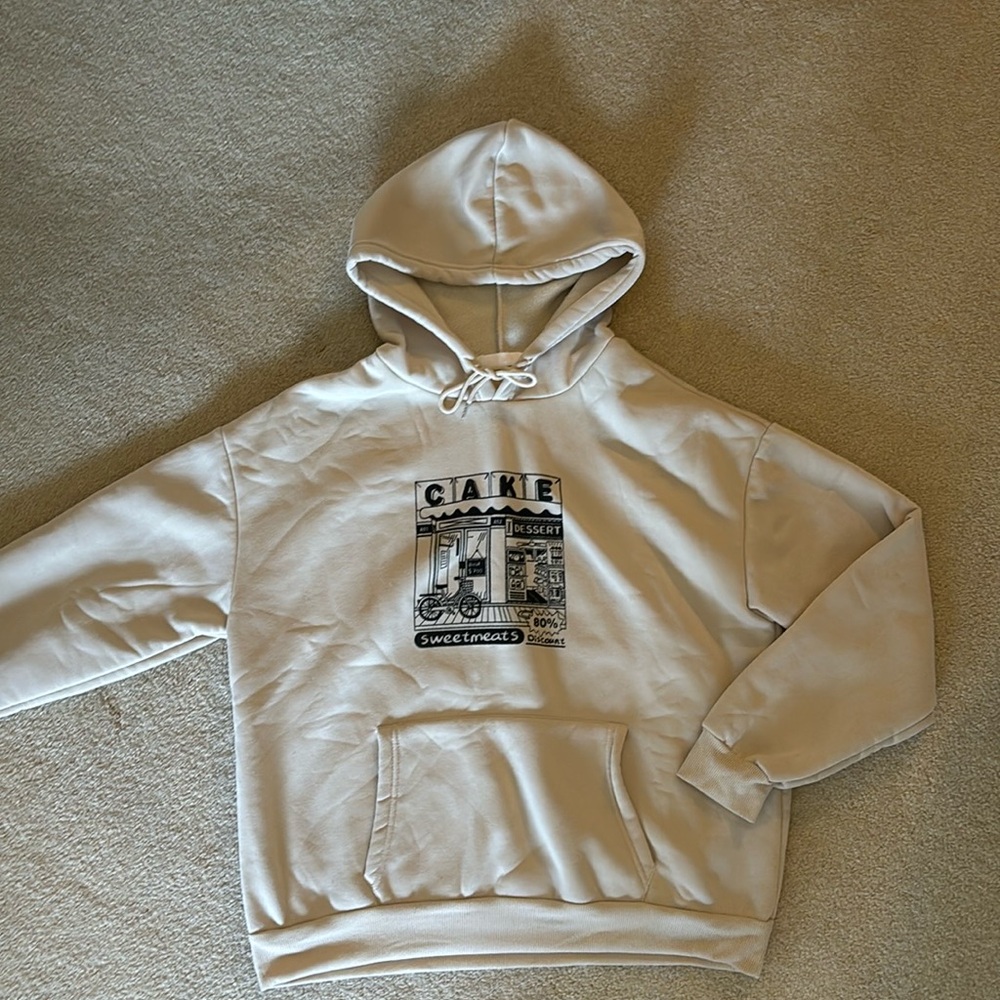 Beige Lounge hoodie from Yesstyle (Large)